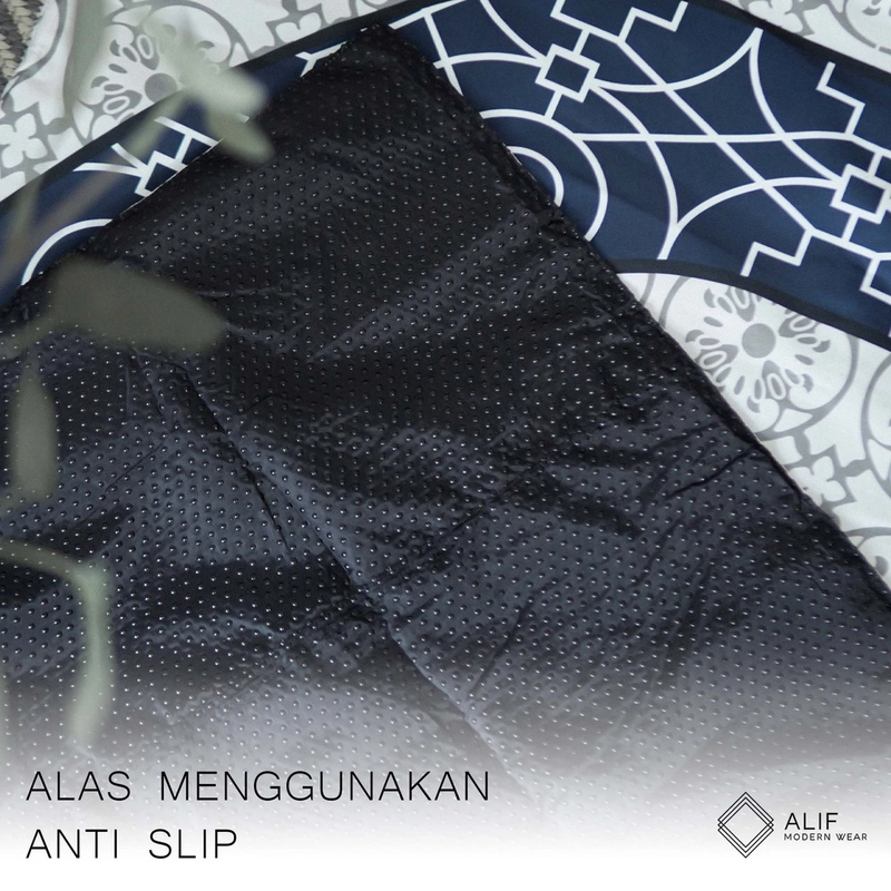 Product image ALIF SAJADAH TRAVEL / SAKU / PORTABLE / WATERPROOF ( ALIF MODERN WEAR SJD-0059 ) all variant all variant